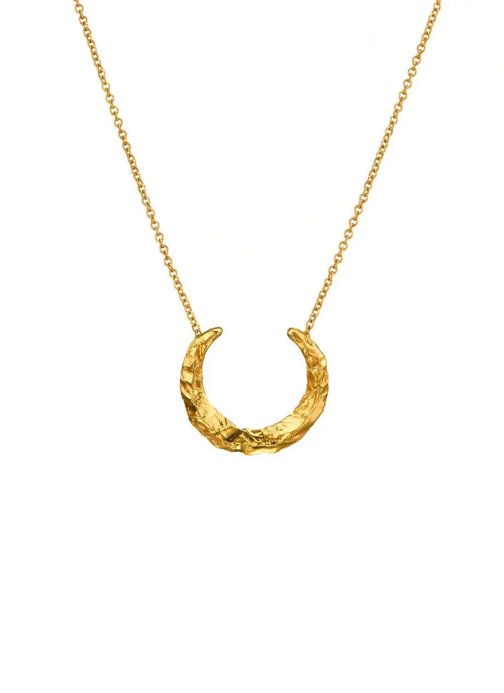 18k Gold Vermeil Torc Necklace